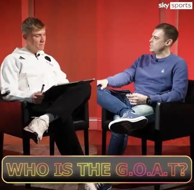 曼联新锋霍伊伦：C罗是我成长路上唯一的GOAT