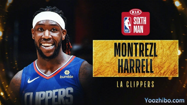 2019-20赛季NBA最佳第六人：哈雷尔当选